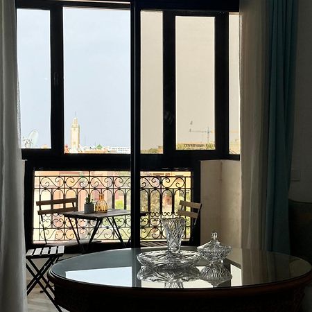Appartement Malak - Residence Avec Piscine, Wifi, Gardien H24 Marrakesh Exteriör bild